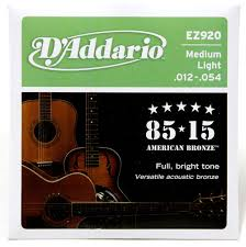 D'Addario EZ920  Acoustic Guitar Strings